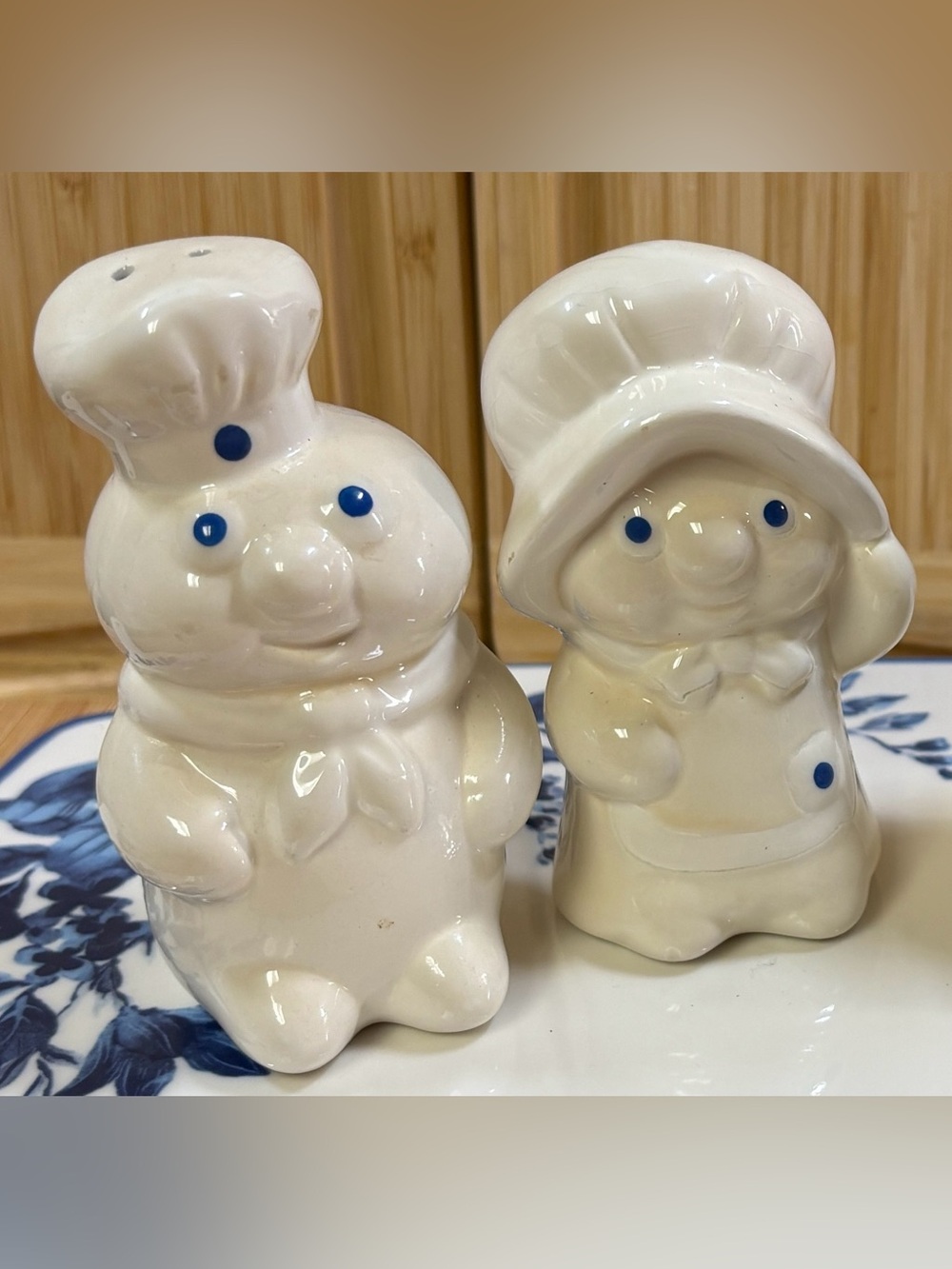 Vintage Pillsbury Doughboy & the Mrs S/P Shakers - Great Condition